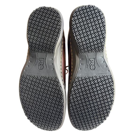 Timberland PRO Oxford Work Shoe Gladstone Mens 14 M Brown Leather Steel Toe SD - Picture 10 of 11